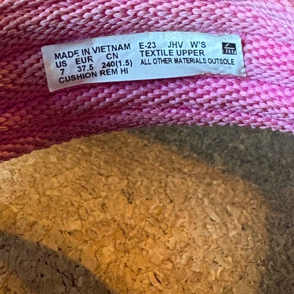 Reef Pink Platform Rope-Strap Sandals - Picture 4 of 4